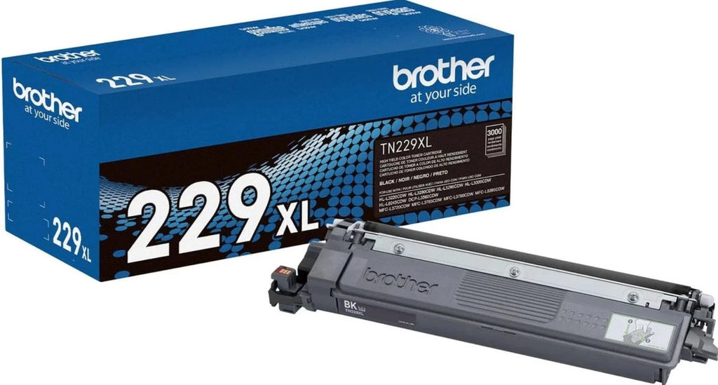 Brother TN229XL Genuine OEM Toner 4 Pack TN-229XL Black Cyan Magenta Yellow