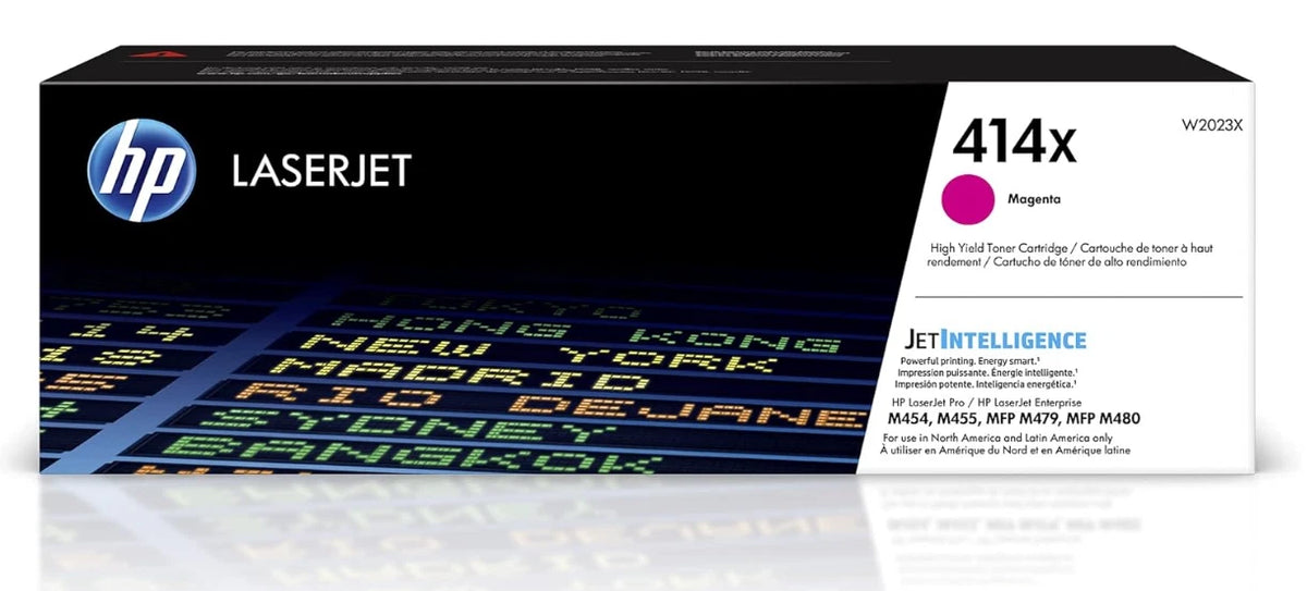 Share HP 414X Genuine OEM Toner 4 Pack High Yield CMYK W2020X W2021X W2022X W2023X